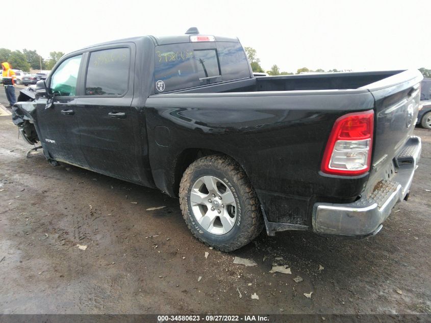 2021 RAM 1500 BIG HORN VIN: 1C6SRFFM4MN705038