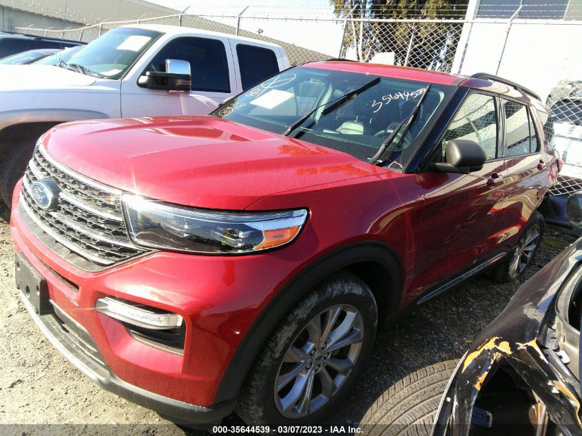 2021 FORD EXPLORER XLT VIN: 1FMSK7DH3MGA31263