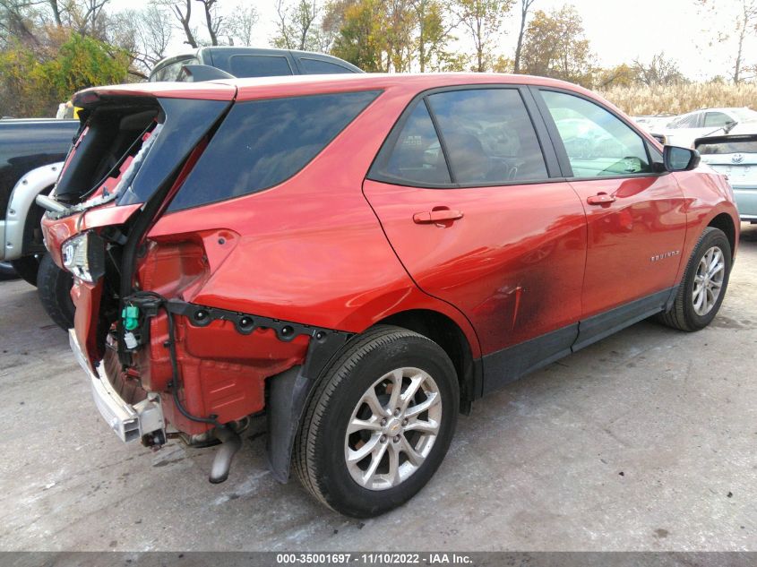 2020 CHEVROLET EQUINOX LS VIN: 2GNAXSEV2L6261374