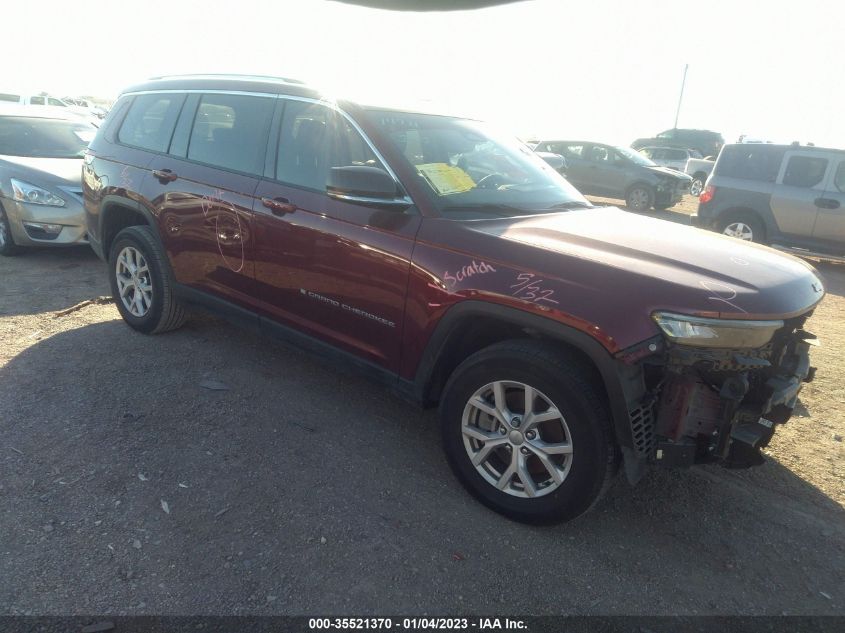 2021 JEEP GRAND CHEROKEE L LIMITED VIN: 1C4RJKBGXM8112421