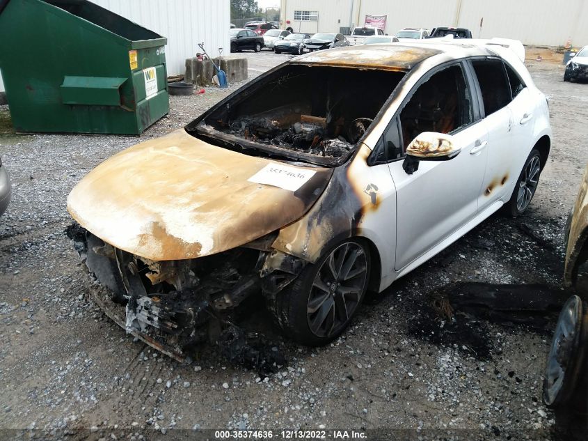 2022 TOYOTA COROLLA HATCHBACK XSE VIN: JTNA4MBEXN3160459