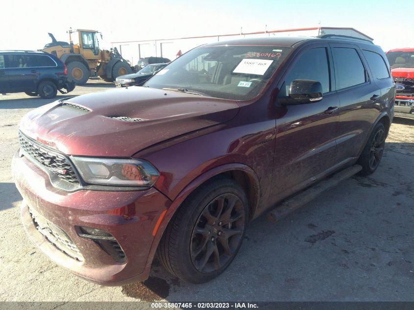2021 DODGE DURANGO R/T VIN: 1C4SDJCTXMC688389