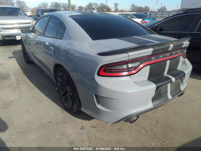 2022 DODGE CHARGER SCAT PACK VIN: 2C3CDXGJXNH178000