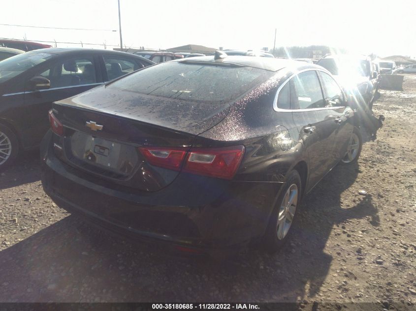 2022 CHEVROLET MALIBU LS VIN: 1G1ZB5ST1NF191768