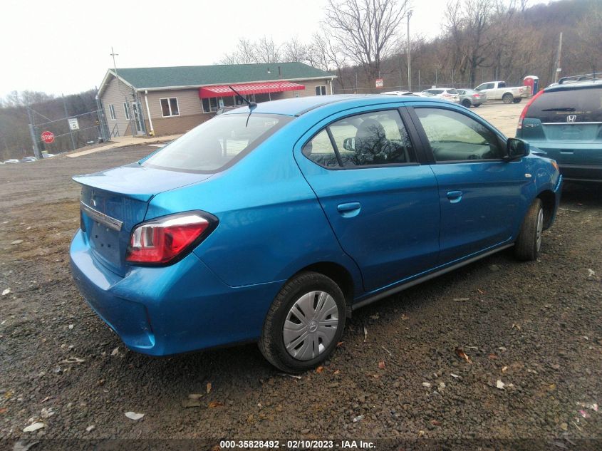 2022 MITSUBISHI MIRAGE G4 ES/LE/BLACK EDITION VIN: ML32FUFJ8NHF08603