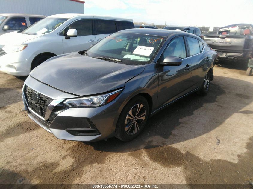 2022 NISSAN SENTRA SV VIN: 3N1AB8CV8NY310787