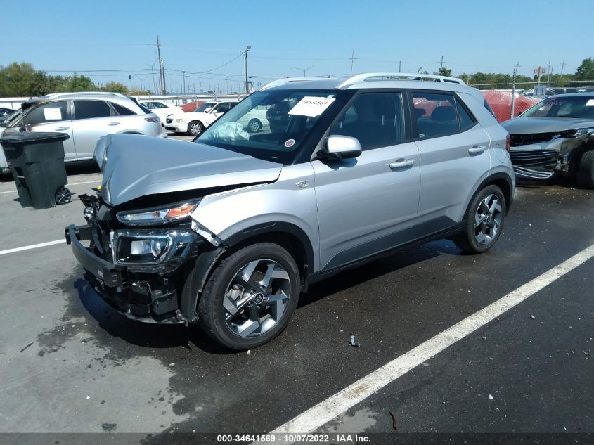 2021 HYUNDAI VENUE SEL VIN: KMHRC8A36MU129439