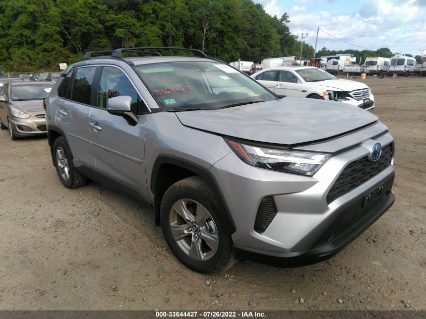 2022 TOYOTA RAV4 HYBRID XLE VIN: 2T3RWRFV1NW129011