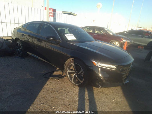 2021 HONDA ACCORD SEDAN SPORT VIN: 1HGCV2F35MA017681