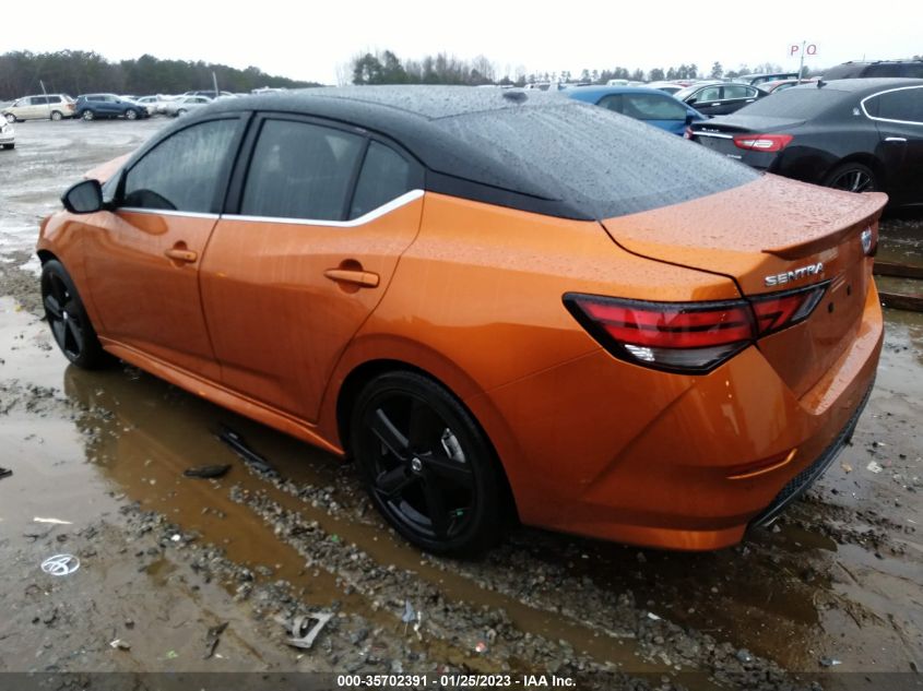 2022 NISSAN SENTRA SR VIN: 3N1AB8DV0NY267299