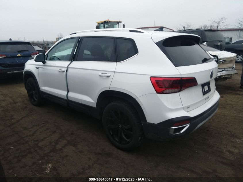 2022 VOLKSWAGEN TAOS SE VIN: 3VVWX7B27NM027098