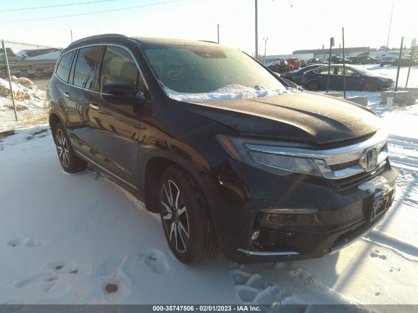 2021 HONDA PILOT ELITE VIN: 5FNYF6H08MB072130