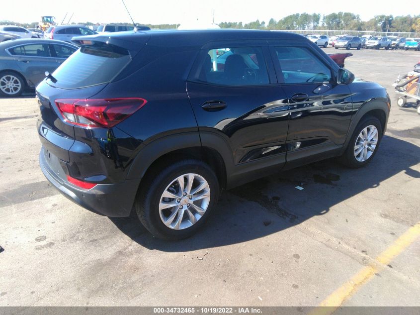 2021 CHEVROLET TRAILBLAZER LS VIN: KL79MMS29MB153839