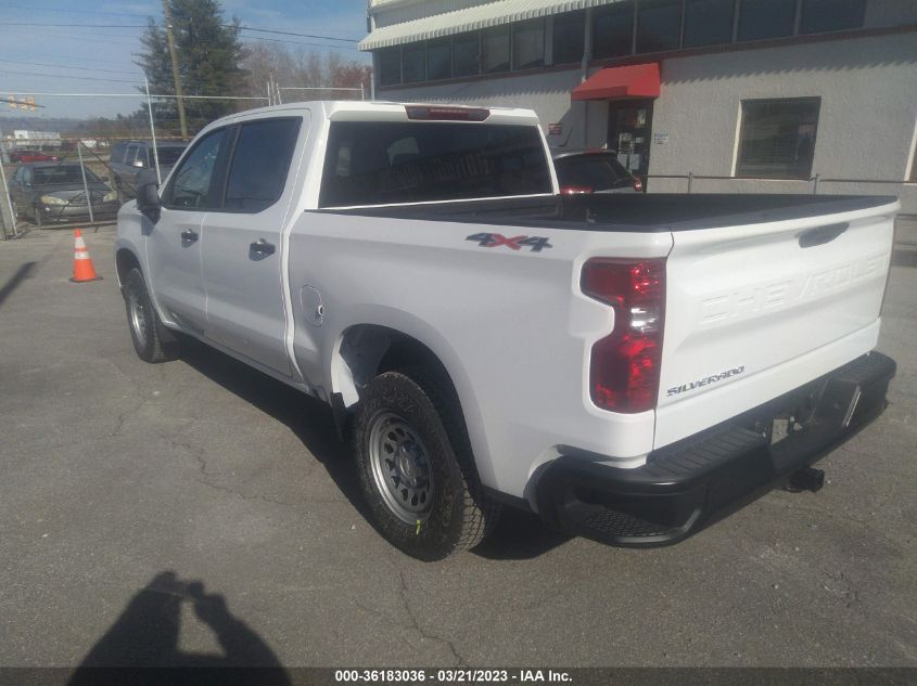 2023 CHEVROLET SILVERADO 1500 WORK TRUCK VIN: 1GCPDAEK7PZ230689