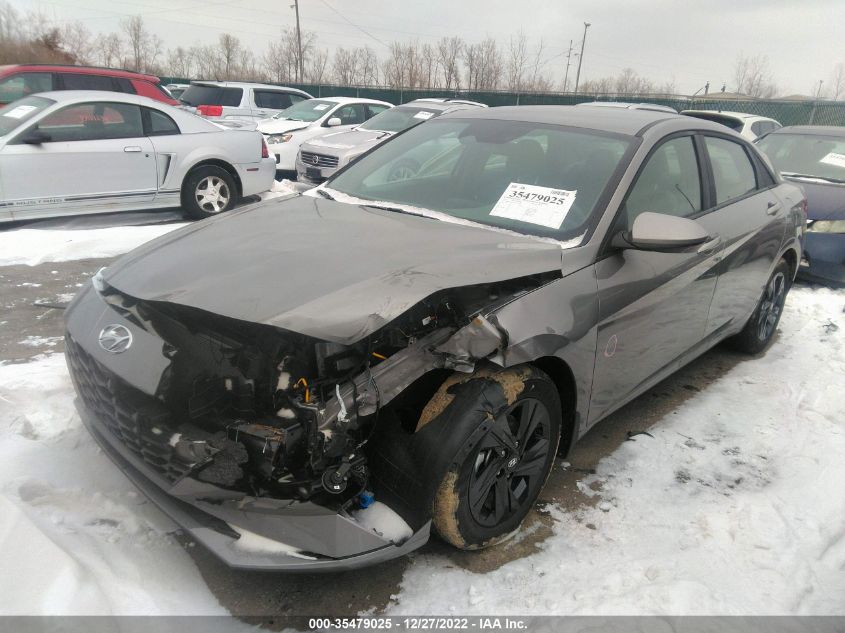 2022 HYUNDAI ELANTRA SEL VIN: KMHLM4AG9NU276502