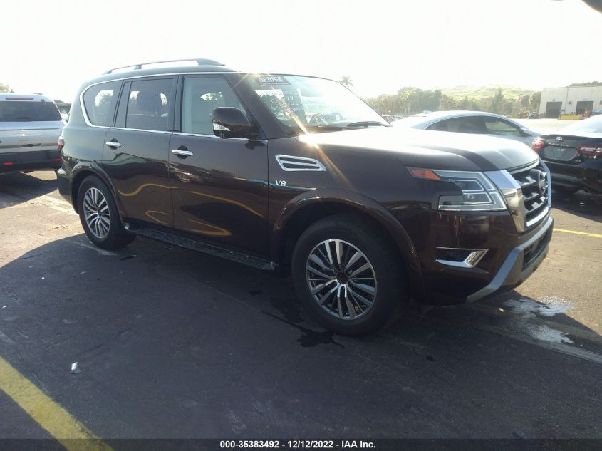 2021 NISSAN ARMADA SL VIN: JN8AY2BA2M9370841