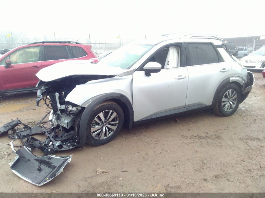 2022 NISSAN PATHFINDER SL VIN: 5N1DR3CA0NC246609