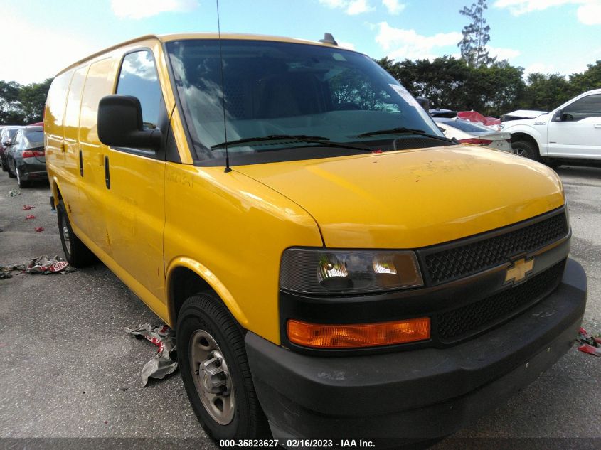2021 CHEVROLET EXPRESS CARGO VAN VIN: 1GCWGAFP1M1216018