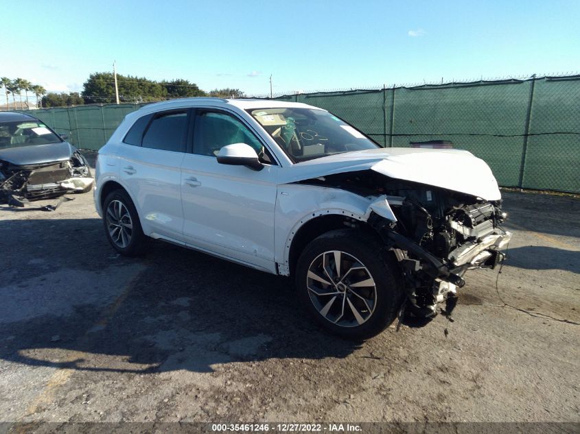 2022 AUDI Q5 S LINE PREMIUM VIN: WA1GAAFY7N2031203