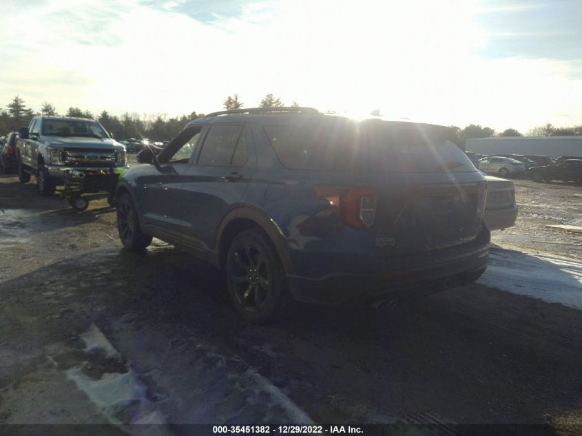 2020 FORD EXPLORER ST VIN: 1FM5K8GC4LGB37545