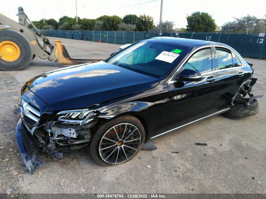 2021 MERCEDES-BENZ C-CLASS C 300 VIN: W1KWF8DB8MR650477