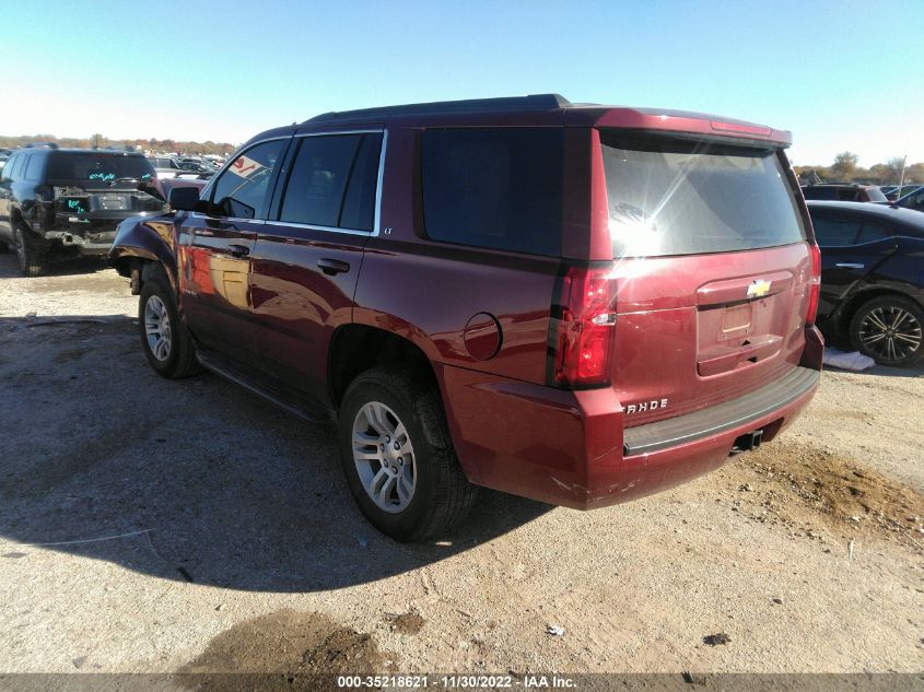 2020 CHEVROLET TAHOE LT VIN: 1GNSCBKCXLR231515