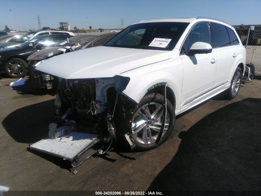 2021 AUDI Q7 PREMIUM PLUS VIN: WA1LJAF73MD028520