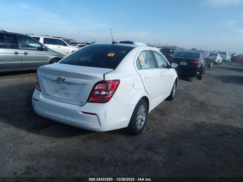 2020 CHEVROLET SONIC LT VIN: 1G1JD5SB3L4142787