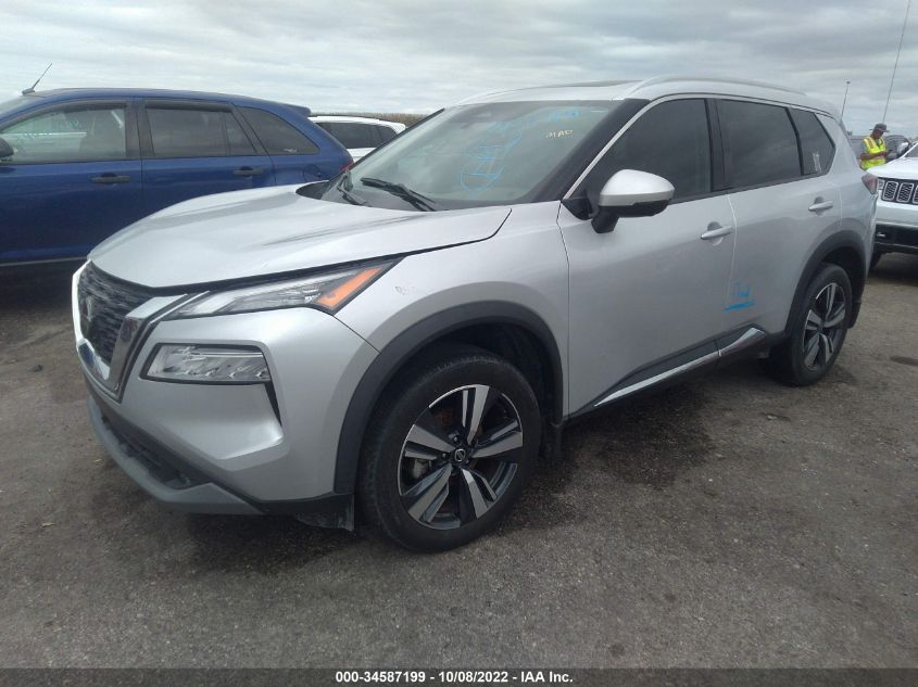 2021 NISSAN ROGUE SL VIN: 5N1AT3CAXMC692849