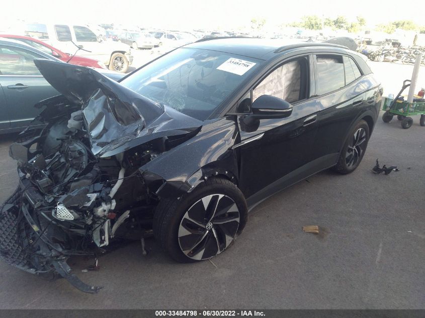 2021 VOLKSWAGEN ID.4 PRO S VIN: WVGTMPE28MP054921