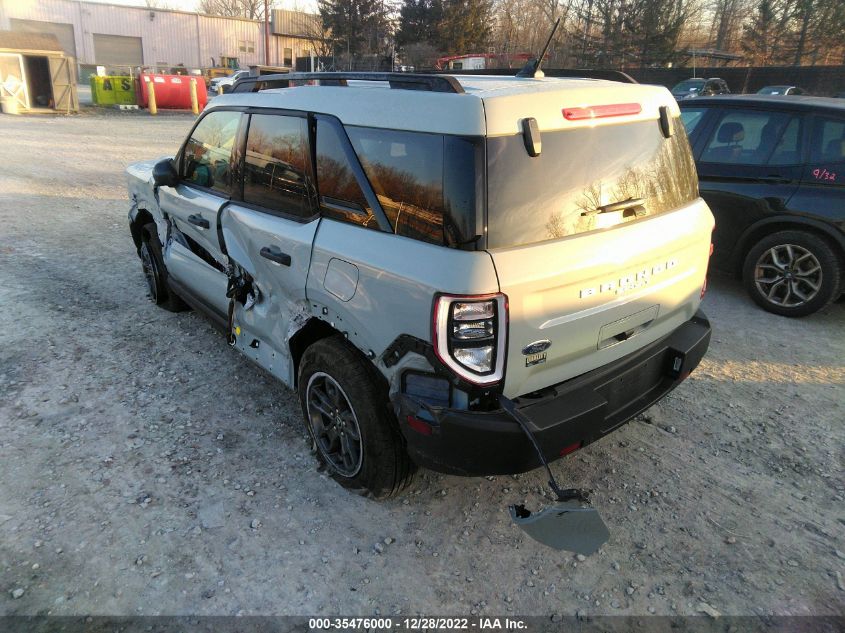 2021 FORD BRONCO SPORT BIG BEND VIN: 3FMCR9B63MRB29201