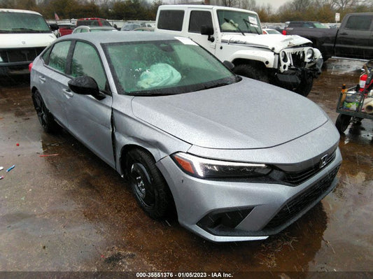 2022 HONDA CIVIC SEDAN SPORT VIN: 2HGFE2F55NH594471