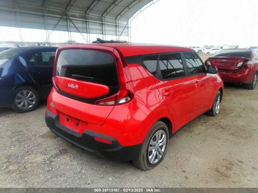2022 KIA SOUL LX VIN: KNDJ23AU2N7167556