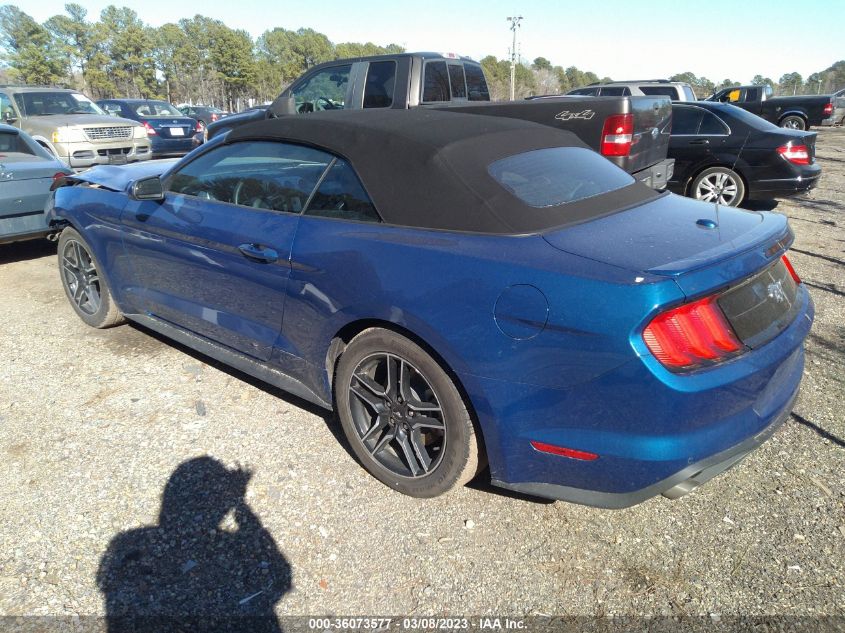 2022 FORD MUSTANG ECOBOOST VIN: 1FATP8UH2N5124438