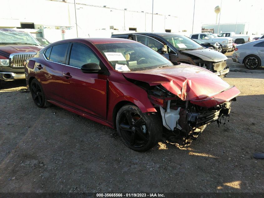 2022 NISSAN SENTRA SR VIN: 3N1AB8DV6NY204255