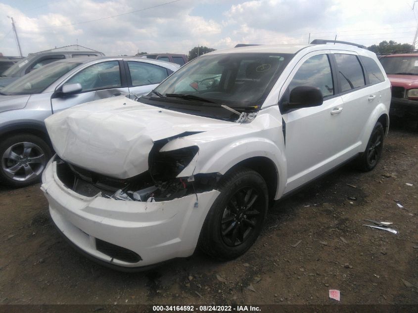 2020 DODGE JOURNEY SE VALUE VIN: 3C4PDCAB8LT275577