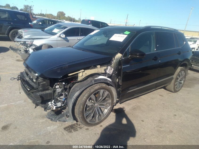 2021 VOLKSWAGEN TIGUAN SEL PREMIUM R-LINE VIN: 3VV4B7AX3MM037046