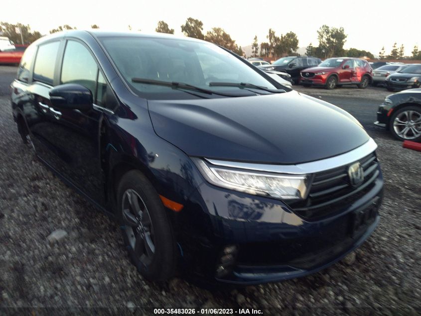 2022 HONDA ODYSSEY EX VIN: 5FNRL6H59NB035811