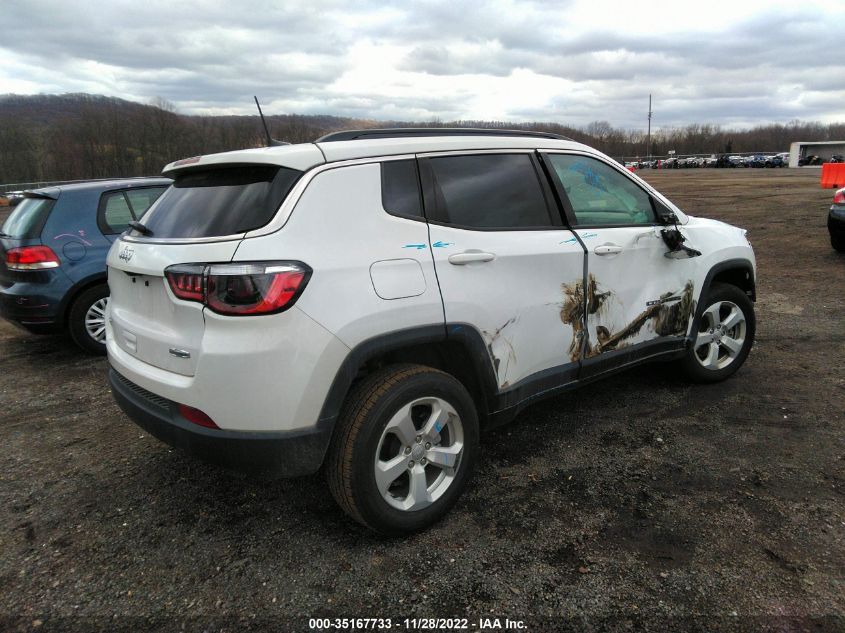 2022 JEEP COMPASS LATITUDE VIN: 3C4NJDBB8NT134709