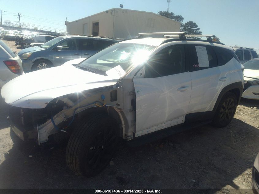 2022 HYUNDAI TUCSON XRT VIN: KM8JF3AE9NU104674
