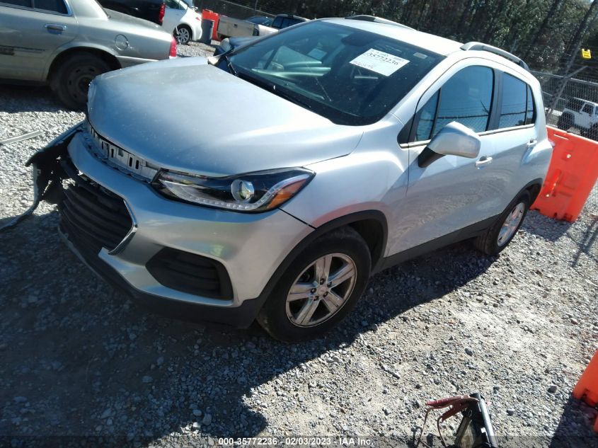 2021 CHEVROLET TRAX LT VIN: KL7CJLSBXMB350382