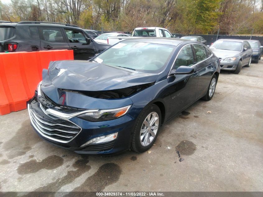 2021 CHEVROLET MALIBU LT VIN: 1G1ZD5ST4MF013832