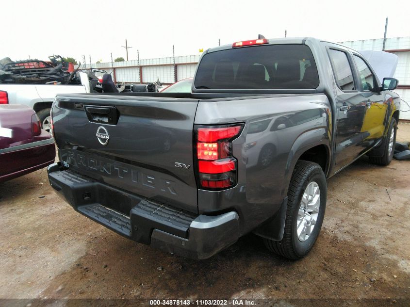 2022 NISSAN FRONTIER SV VIN: 1N6ED1EJ9NN694826