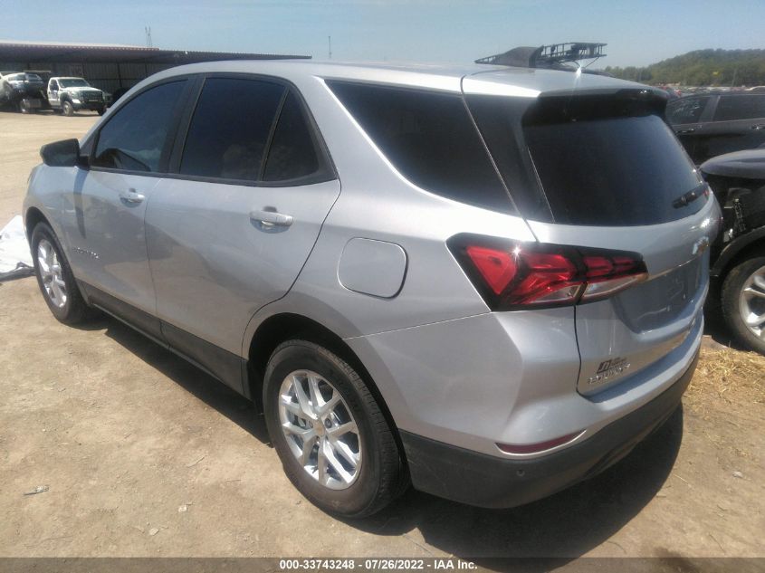 2022 CHEVROLET EQUINOX LS VIN: 3GNAXHEV7NS150908