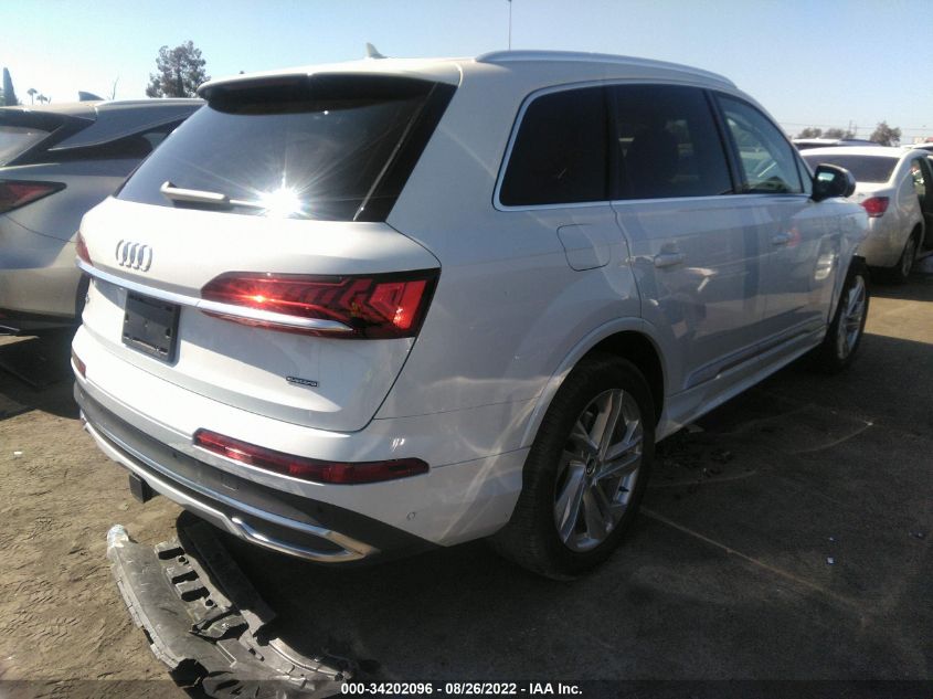 2021 AUDI Q7 PREMIUM PLUS VIN: WA1LJAF73MD028520