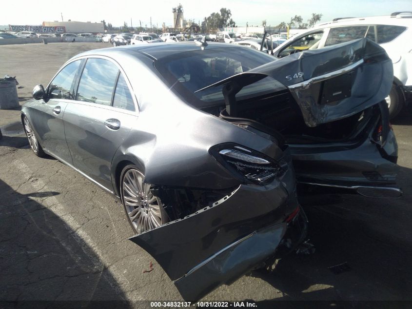 2020 MERCEDES-BENZ S-CLASS S 450 VIN: WDDUG6GB1LA514340