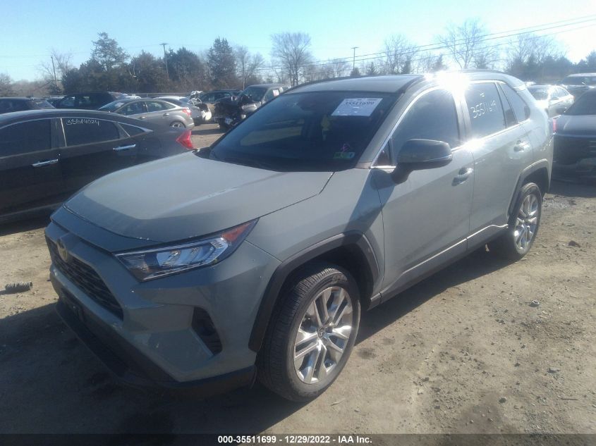 2021 TOYOTA RAV4 XLE PREMIUM VIN: 2T3A1RFV6MW187514