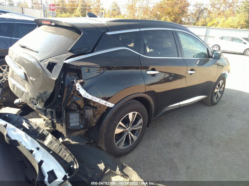 2021 NISSAN MURANO SV VIN: 5N1AZ2BJ3MC140054