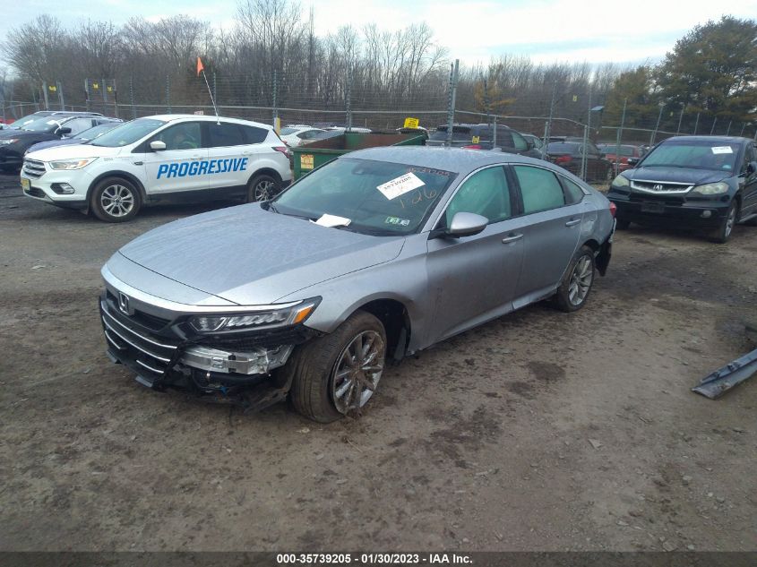 2022 HONDA ACCORD SEDAN LX VIN: 1HGCV1F17NA059621