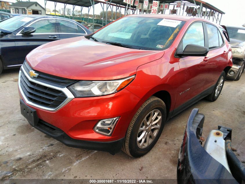 2020 CHEVROLET EQUINOX LS VIN: 2GNAXSEV2L6261374